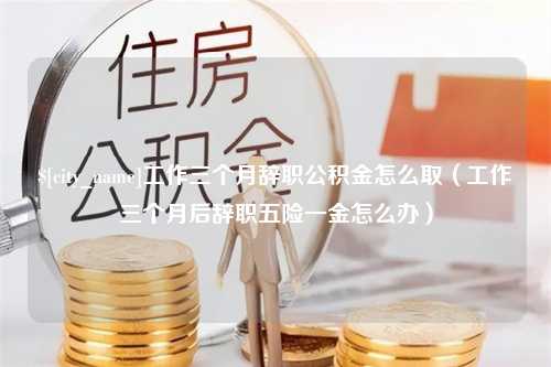 祁阳工作三个月辞职公积金怎么取（工作三个月后辞职五险一金怎么办）